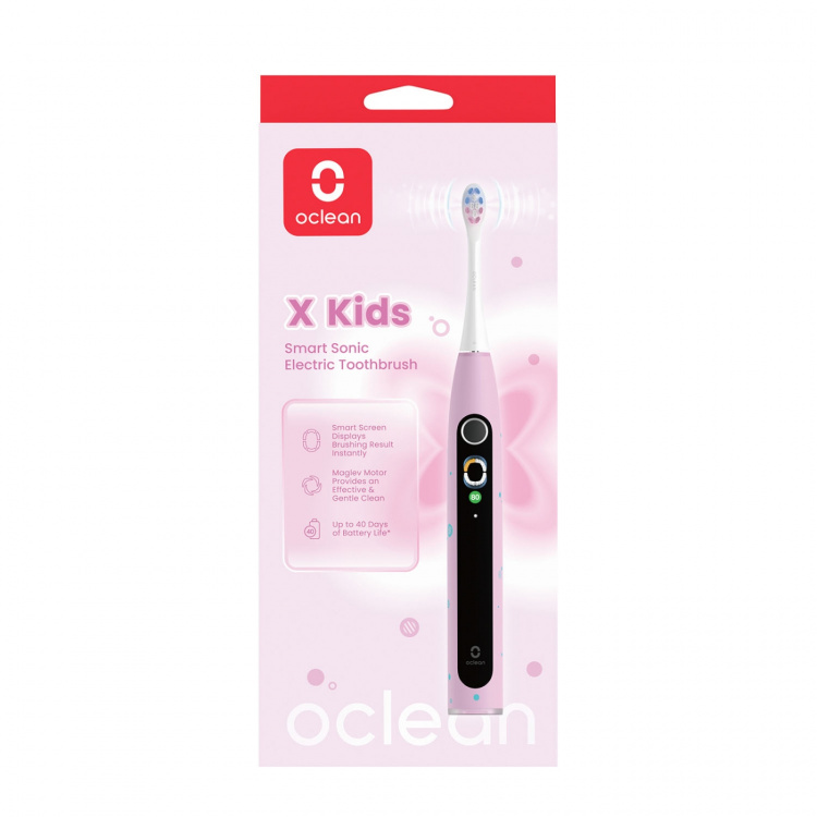 Oclean Elektrisk Tannbørste X Kids Rosa