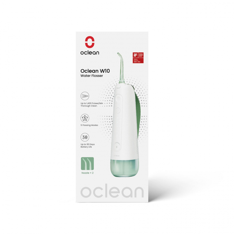 Oclean Vann Flosser W10 Grønn