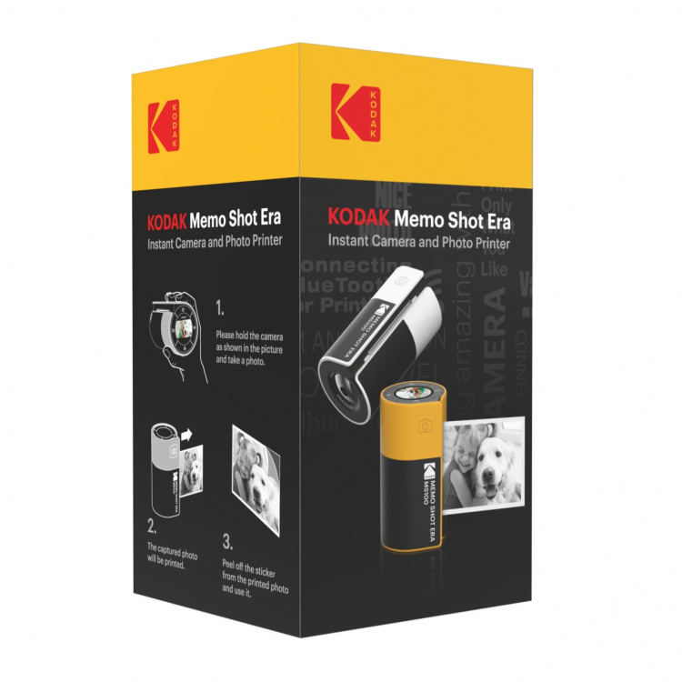 Kodak Kamera Memo Shot MS100 Gul Kodak Kamera Memo Shot MS100 Gul