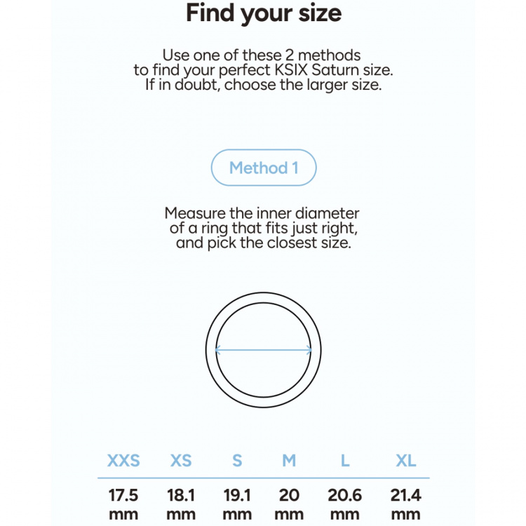 KSIX Smart Ring Saturn - XS
