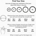 KSIX Smart Ring Saturn - M