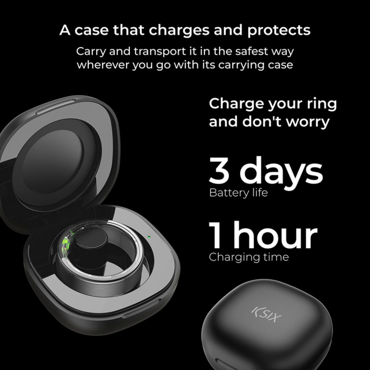 KSIX Smart Ring Saturn - L