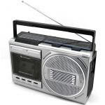 Soundmaster Kassettradio Mono Bluetooth RR20SI Silver Soundmaster Kassettradio Mono Bluetooth RR20SI Silver