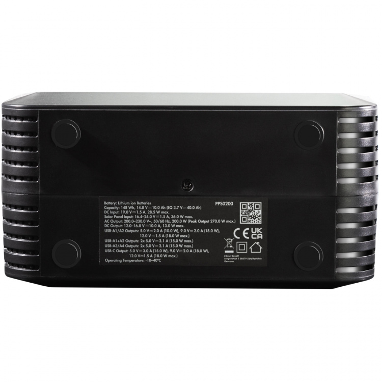 LogiLink Portable Power Station 40.000 mAh 200W 148 Wh LogiLink Portable Power Station 40.000 mAh 200W 148 Wh