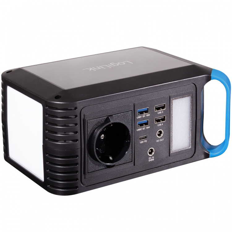 LogiLink Portable Power Station 64.000 mAh 300W 375 Wh