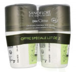 Sanoflore 24H Citrus Deodorant Duo Set 100 ml 2x50ml
