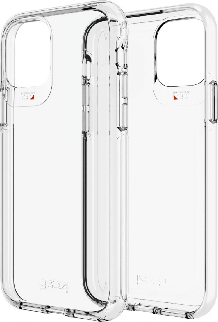 GEAR4 D3O Crystal Palace-etui, Apple iPhone 11, gjennomsiktig