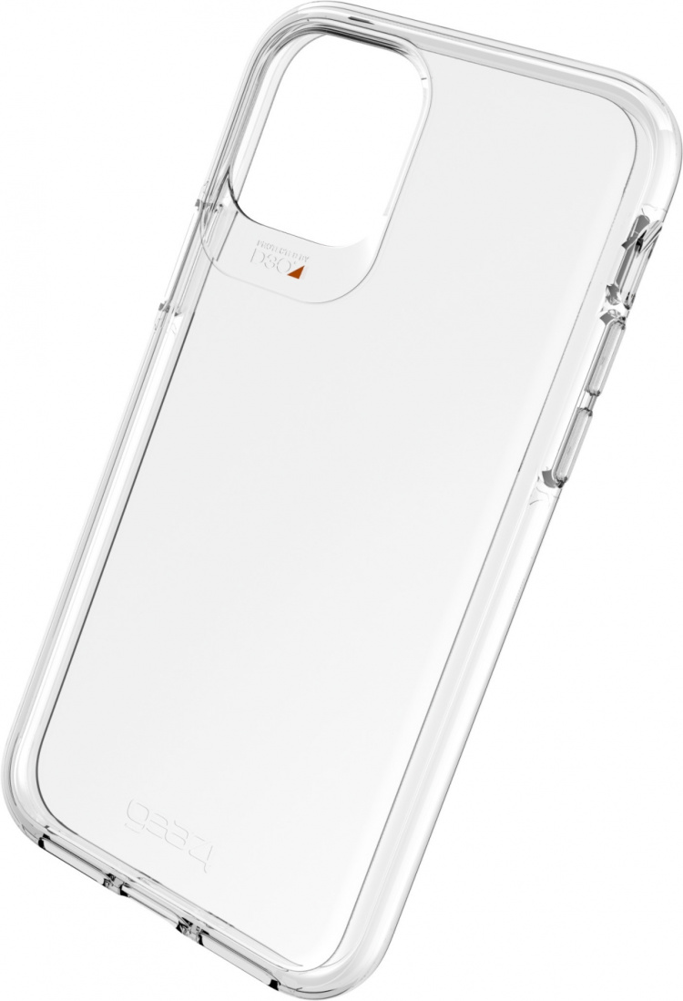 GEAR4 D3O Crystal Palace-etui, Apple iPhone 11, gjennomsiktig