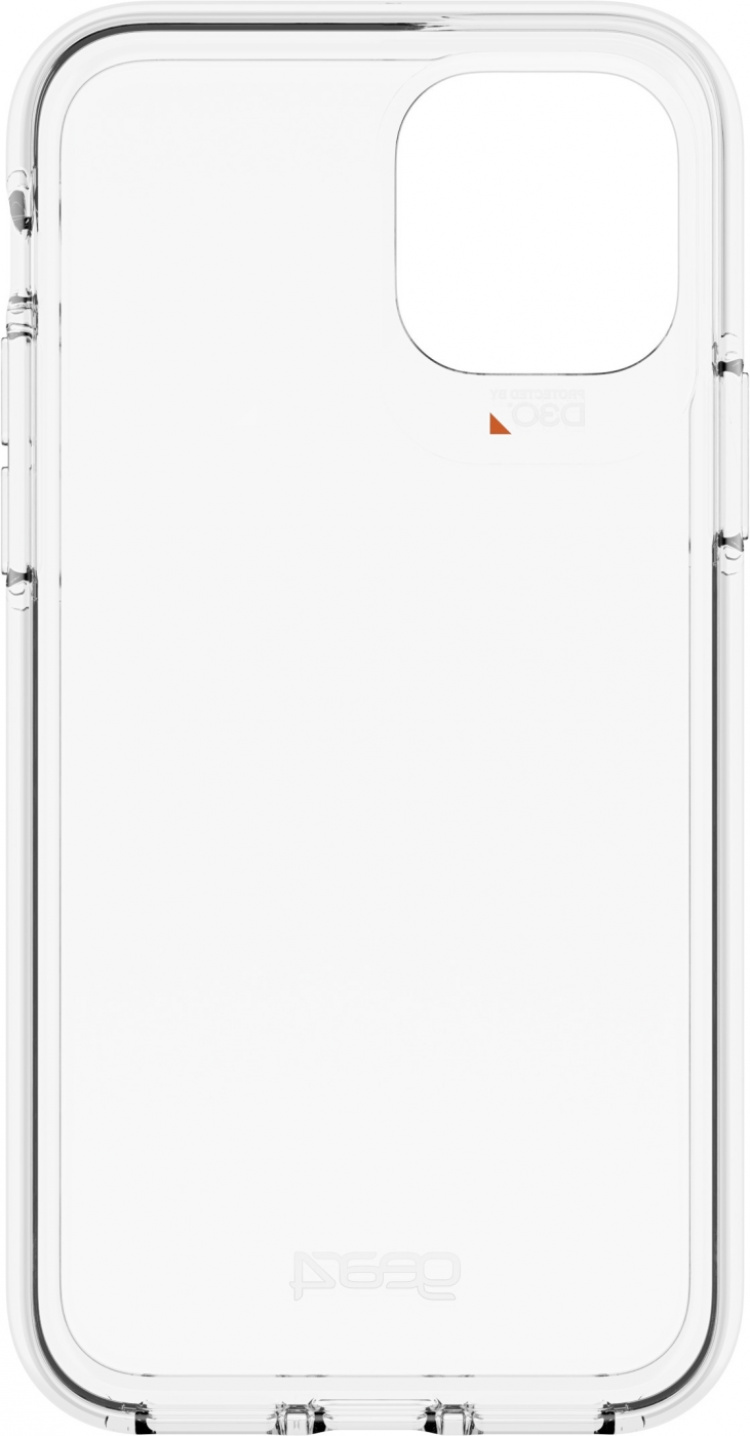 GEAR4 D3O Crystal Palace-etui, Apple iPhone 11, gjennomsiktig