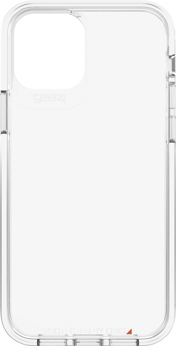 GEAR4 D3O Crystal Palace-etui, iPhone 12 / 12 Pro, gjennomsiktig