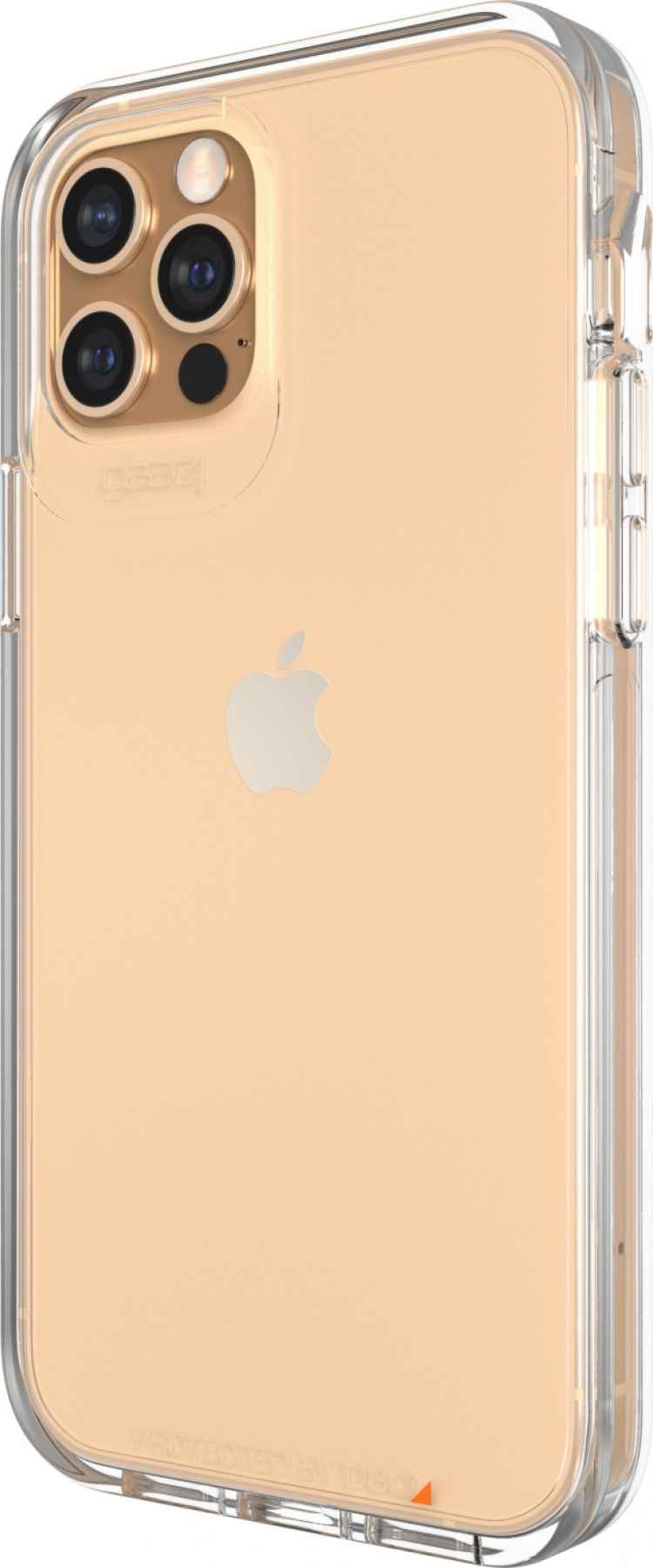 GEAR4 D3O Crystal Palace-etui, iPhone 12 / 12 Pro, gjennomsiktig