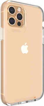 GEAR4 D3O Crystal Palace-etui, iPhone 12 / 12 Pro, gjennomsiktig