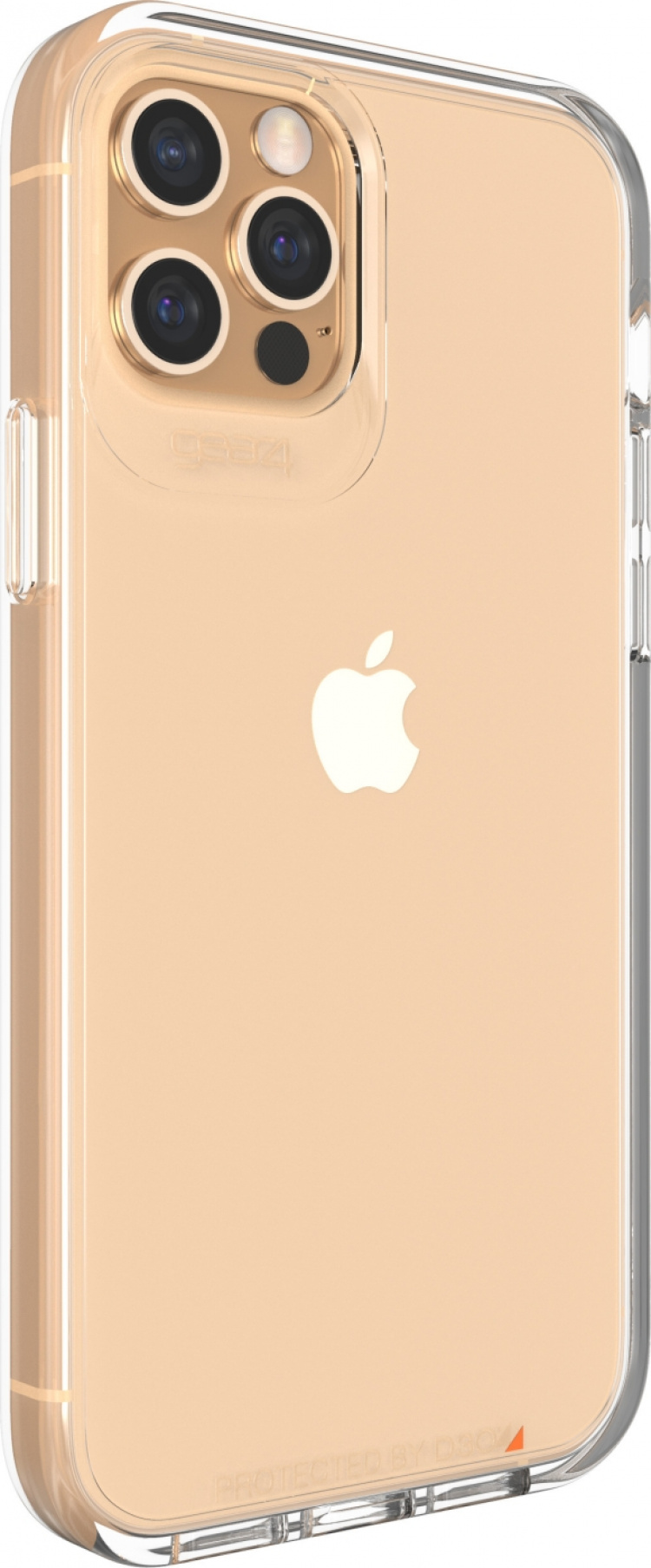 GEAR4 D3O Crystal Palace-etui, iPhone 12 / 12 Pro, gjennomsiktig