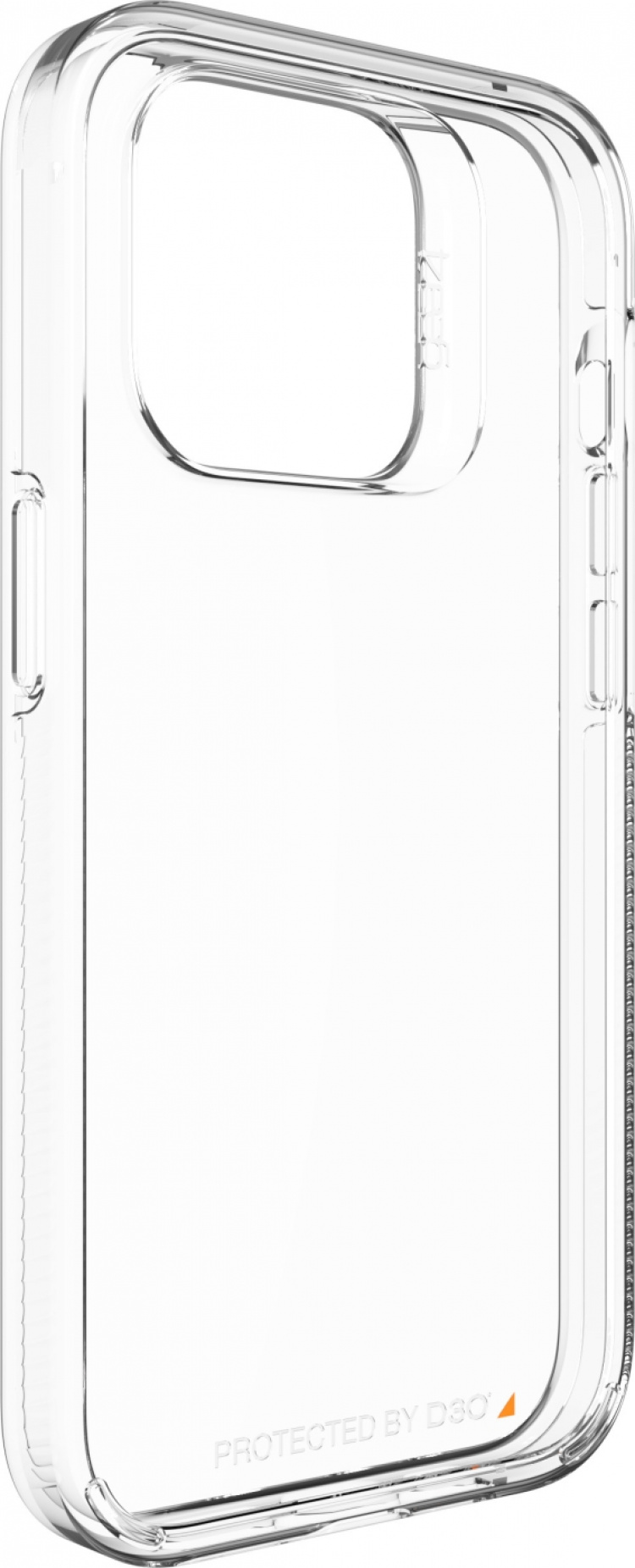 GEAR4 D3O Crystal Palace-etui, Apple iPhone 14 Pro, gjennomsiktig