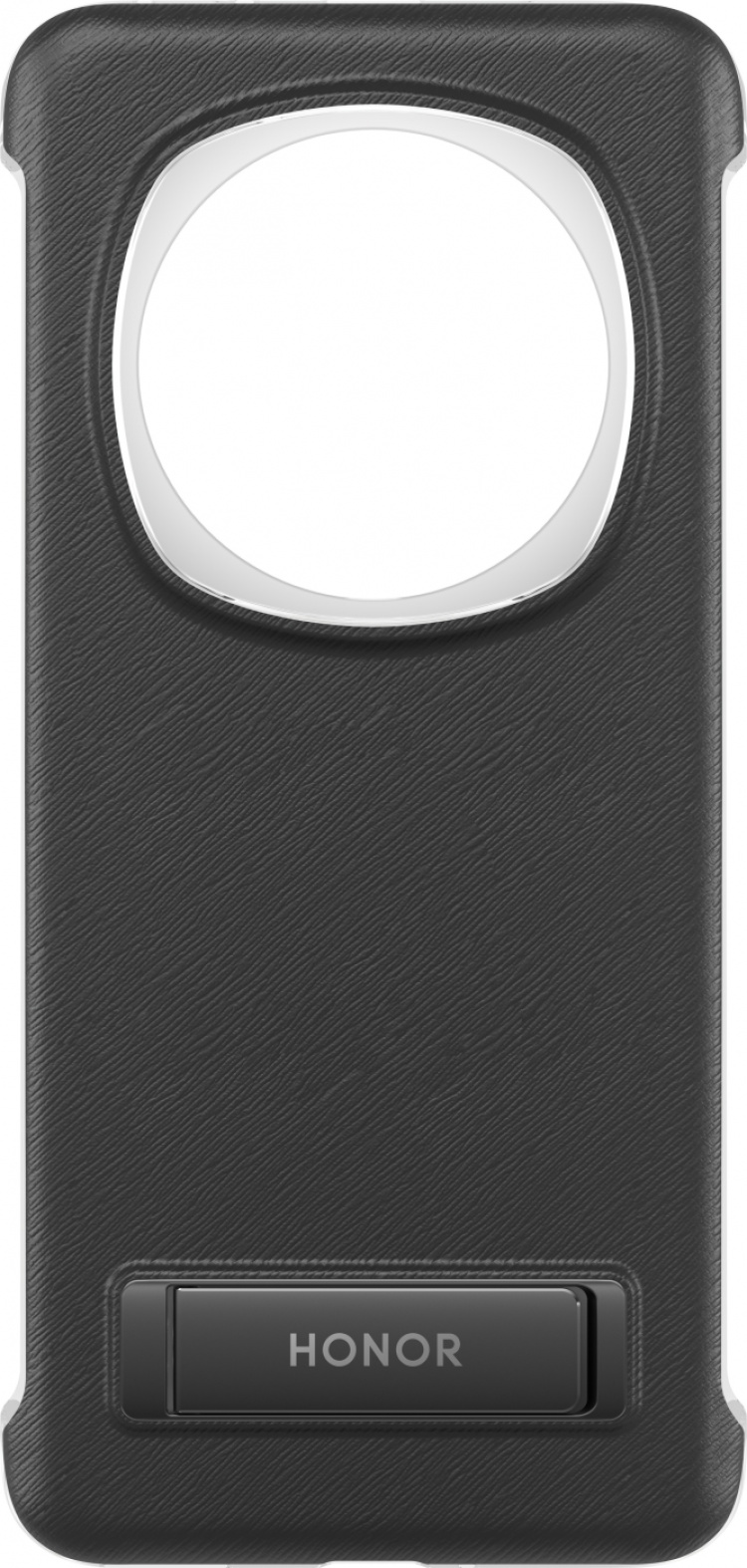 Honor Magic6 Pro beskyttelsesveske med stativ, svart