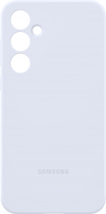 Samsung Galaxy A55 Silikonetui, lyseblå