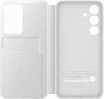 Samsung Galaxy S24 Clear View Wallet Cover, hvit