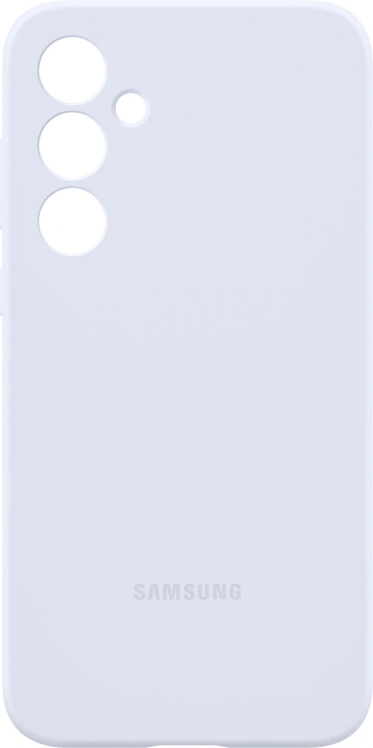 Samsung Galaxy A35 Silikonetui, lyseblå