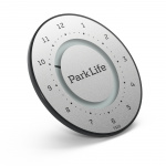 ParkOne Park Life - Elektronisk parkeringsskive Titanium Silver