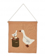 Smallstuff Veggdekorasjon, farmliving gjess - Naturlig - 37x33 cm (40023-11) Smallstuff Veggdekorasjon, farmliving gjess - Naturlig - 37x33 cm (40023-11)