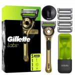Gillette GilletteLabs With Exfoliating Bar Razor Champion Gold Edition - grønn/sort