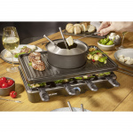 Severin Fondue/Raclette Kombinerad 8pannor 2in1 RG 2347