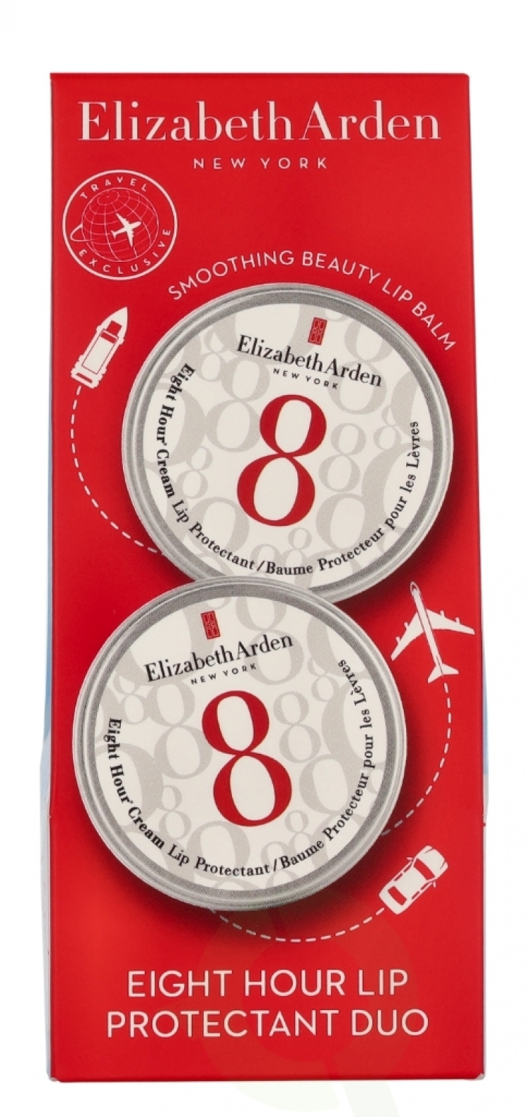 Elizabeth Arden E.Arden Eight Hour Lip Protectant Tin Duo 26 ml 2 X 13 ML