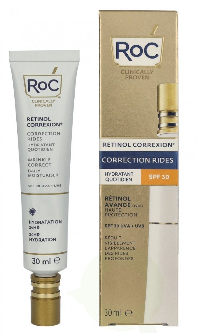 ROC Retinol Correxion Wrinkle Correct Moisturiser SPF30 30 ml