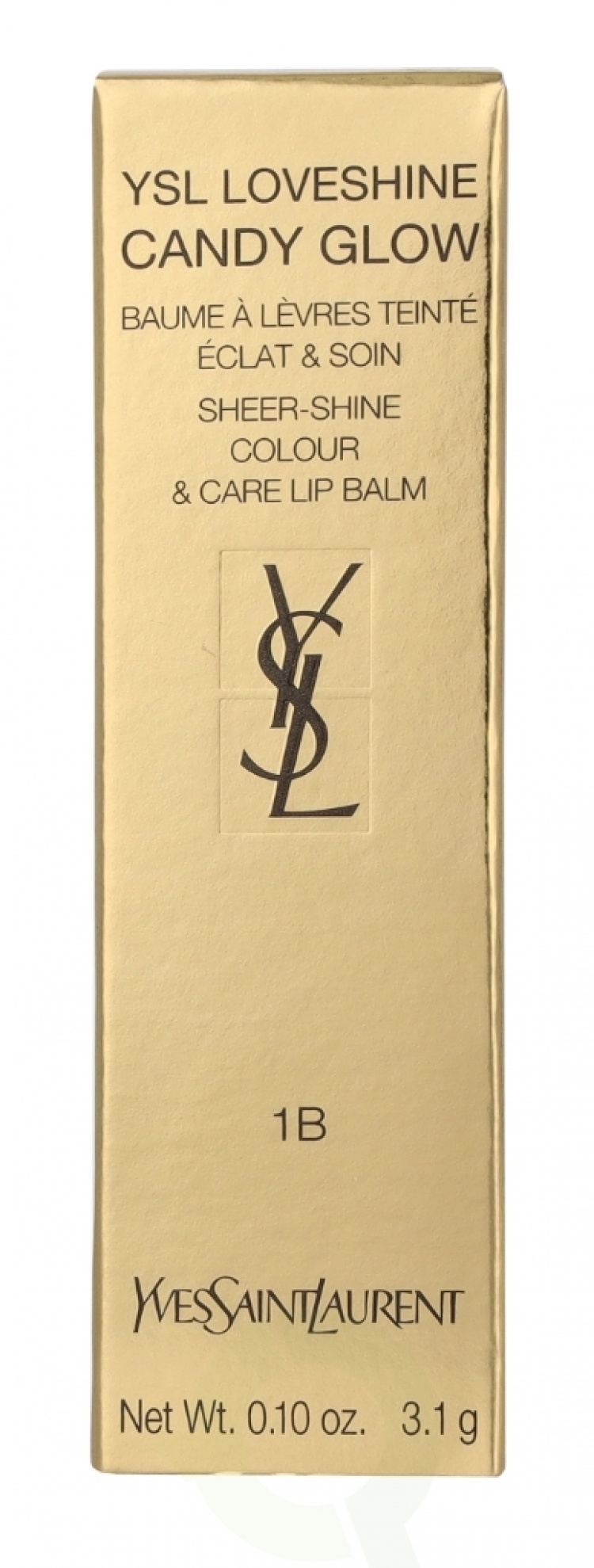Yves Saint Laurent YSL Loveshine Candy Glow Lip Balm 3.1 g #1B Pink Sunrise