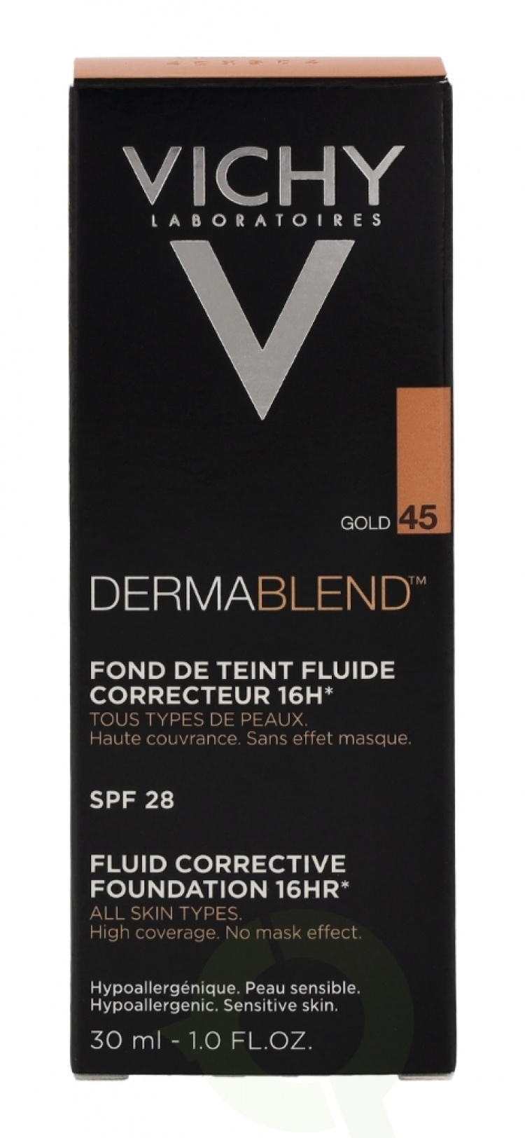 Vichy Dermablend Corrective Foundation 16Hr SPF35 30 ml #45 Gold- All Skin Types