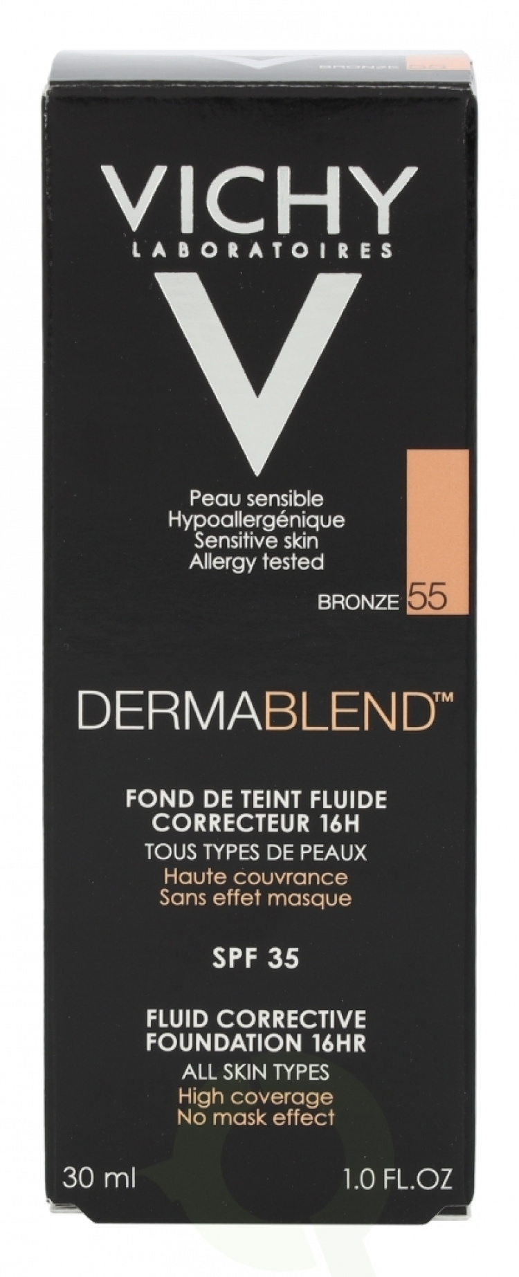 Vichy Dermablend Corrective Foundation 16Hr SPF35 30 ml #55 Bronze / All Skin Types