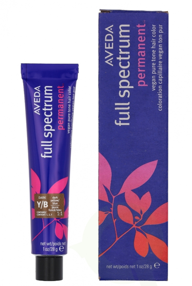 Aveda Full Spectrum Permanent Vegan Pure Tone Hair Color 28 g Yellow Blue