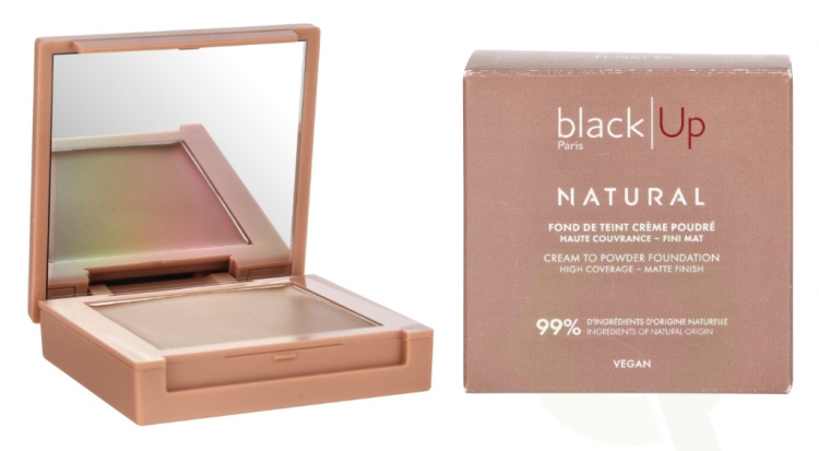 Black Up Full Cover Cream Powder Foundation 9.5 g #06