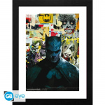 DC Comics Innrammet trykk Batman (30x40) x2