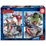 Educa Puslespill - 2x500 brikker - Avengers (80-17994)