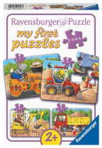 Ravensburger Byggeplassdyr - 2/4/6/8p (10105717)