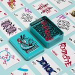 Paladone Fortnite-spillkort i blikkboks