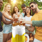 Mad Monkey Oppblåsbar ølbøtte - 15 liter