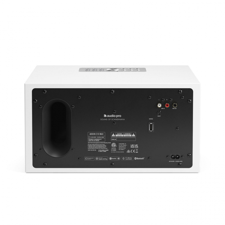 Audio Pro C10 MkII Multiroom HiFi Hvit Audio Pro C10 MkII Multiroom HiFi Hvit