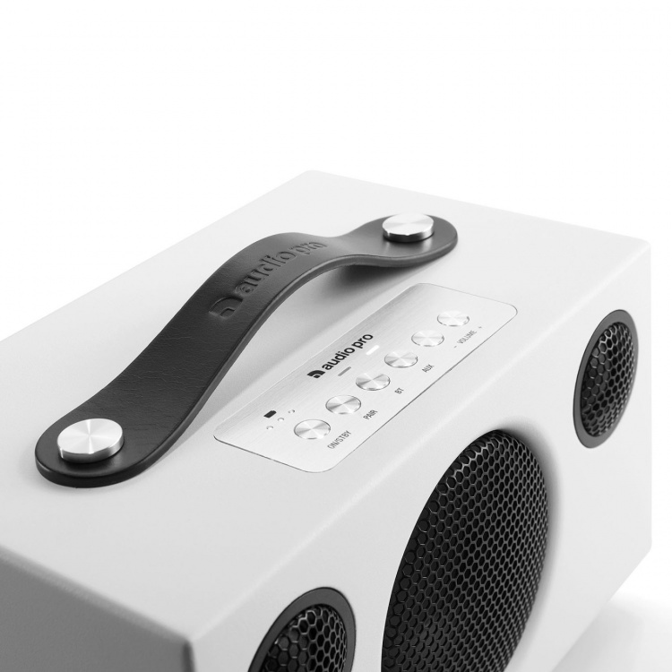 Audio Pro Høyttaler Addon T3+ Trådløs Bærbar Hvit