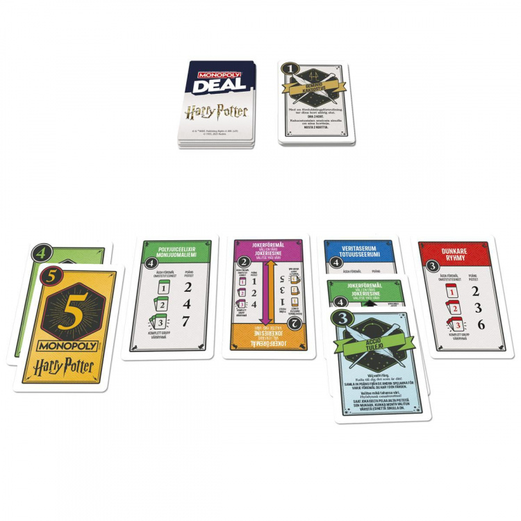 Hasbro gaming Kortspill Monopoly Deal Harry Potter (SE/FI) Hasbro gaming Kortspill Monopoly Deal Harry Potter (SE/FI)