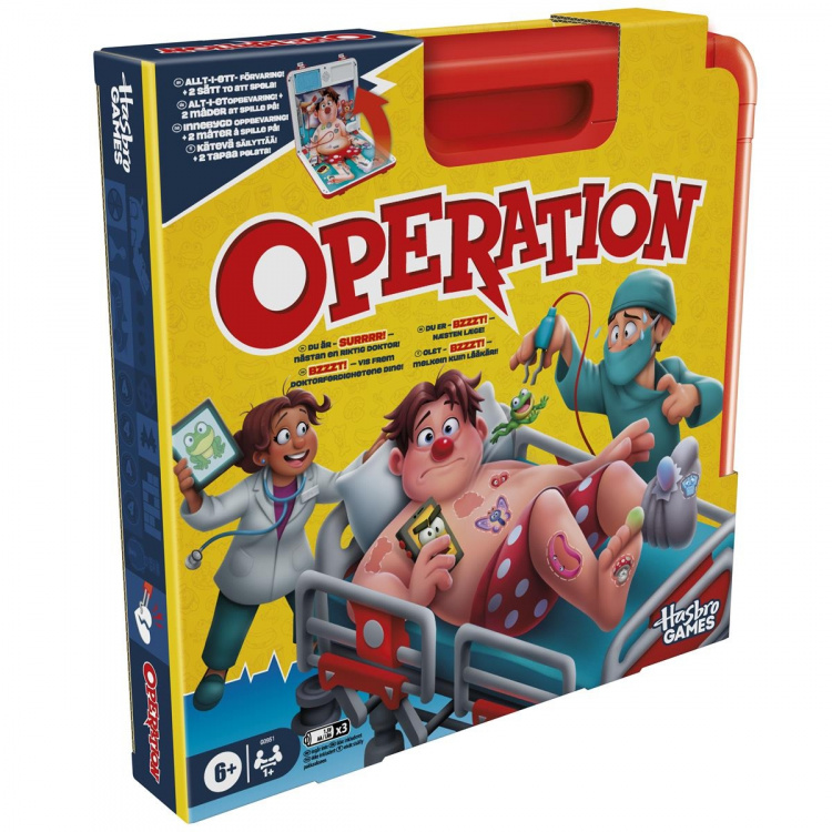 Hasbro gaming Brettspill Operation Refresh Hasbro gaming Brettspill Operation Refresh