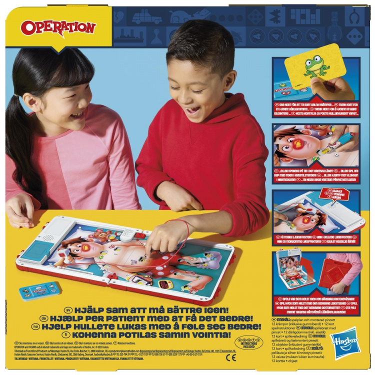 Hasbro gaming Brettspill Operation Refresh Hasbro gaming Brettspill Operation Refresh