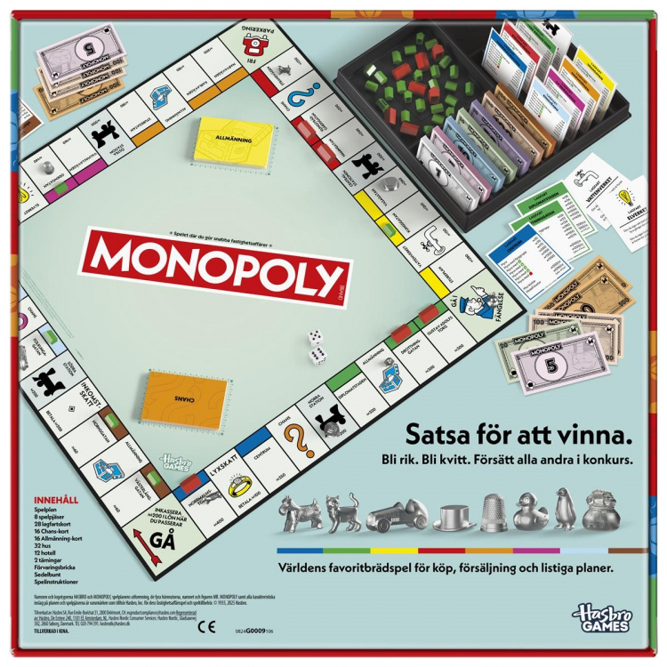 Hasbro gaming Brettspill Monopoly Classic 90th Year Edition (SE) Hasbro gaming Brettspill Monopoly Classic 90th Year Edition (SE)