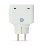 Nedis SmartLife Smart Plug | IP44 | Efektmåler | 3680 W | Jordet kontakt | -25 - 55 °C | Android™ / IOS | Grå / Hvit | 1 stk Nedis SmartLife Smart Plug | IP44 | Efektmåler | 3680 W | Jordet kontakt | -25 - 55 °C | Android™ / IOS | Grå / Hvit | 1 stk