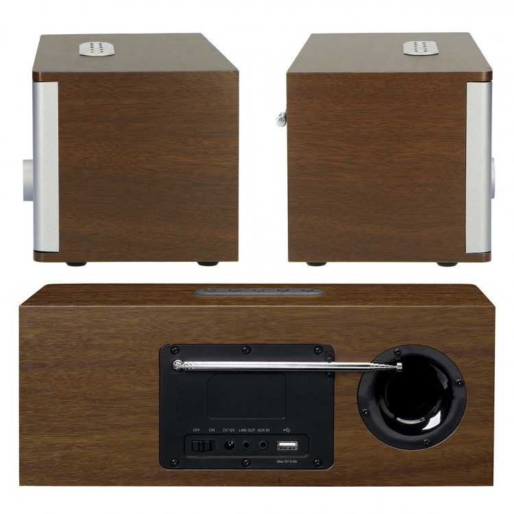 Lenco Smart Internett-radio, med DAB+ / FM og Bluetooth® Wood Lenco Smart Internett-radio, med DAB+ / FM og Bluetooth® Wood