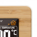 Alecto Værstasjon med trådløs sensor Bamboo Alecto Værstasjon med trådløs sensor Bamboo