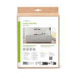 Nedis Avtrekksvifte Greese Filter | 57 x 47 cm | Indikator for utskifting | Skjærbar