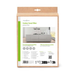 Nedis Avtrekksvifte Greese Filter | 57 x 47 cm | Indikator for utskifting | Skjærbar