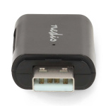 Nedis Kortleser | microSD (TF) / microSDHC (TF) / microSDXC (TF) / SD / SDHC / SDXC | USB 2.0 Nedis Kortleser | microSD (TF) / microSDHC (TF) / microSDXC (TF) / SD / SDHC / SDXC | USB 2.0